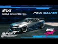 NFS heat​studio | NISSAN​ SKYLINE​ GT-R-V-SPEC-1999 Paul​ walker​ (Brian o'conner)​ customization​