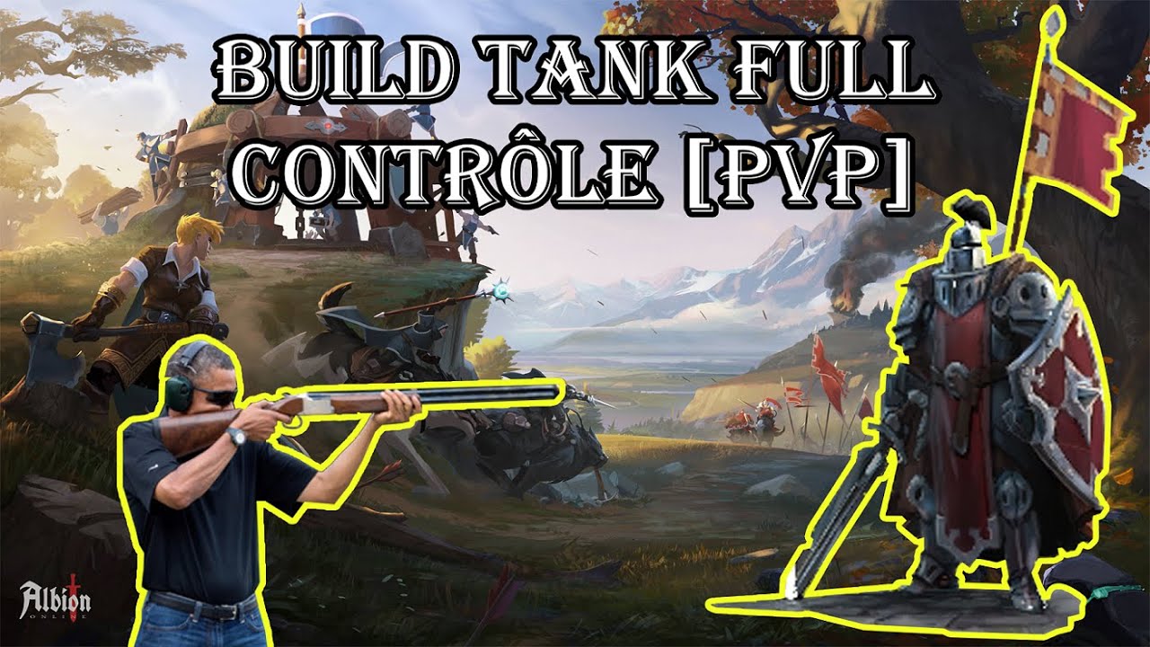 [FR] Albion Online - Build Tank Arène & PVP Full Contrôle - YouTube