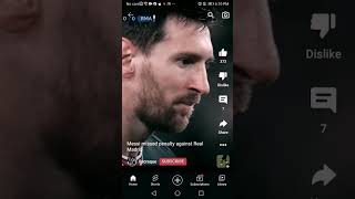 messi revenge for T. courtuis