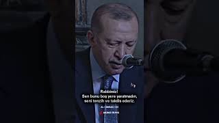 Erdoğan, Ayasofya’da Kur’an Okudu
