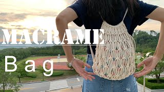 DIY Macrame Bag / 마크라메 가방 -#17