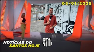 Globo Esporte SP | Notícias do Santos, que inicia preparação para o campeonato paulista | 06/01/2025