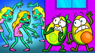 Zombies Appears at the Party! Avocado Couple Saves the World