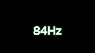 84Hz Tone Test: Speaker and \u0026 Headphone Frequency Response Test