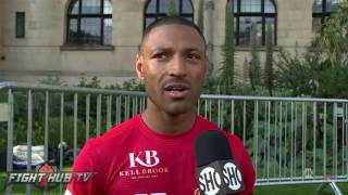 Kell Brook “It took me my whole career to get that title I’m not just giving it up!”