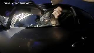 Officer struggles after fugitive pulls gun on her | Body Cam Video