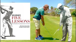 Ben Hogans five lessons #1 best selling golf book | the waggle | the grip | inside edition #pure