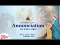 SOLEMNITY OF ANNUNCIATION OF THE LORD || Daily TV Mass, Wednesday 25th March 2026