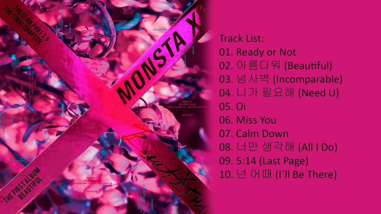 [Full Album] MONSTA X – BEAUTIFUL - YouTube