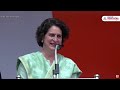 live rahul and priyanka gandhi address the public in mananthavady wayanad asianet newsable