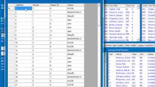 Draft Trades and Editing Draft Order