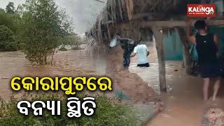 Flood situation due to heavy rain in Koraput || Kalinga TV