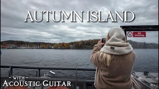 🇳🇴 Acoustic Guitar for a Boat \u0026 Walking Tour on a Rainy Day with History and Legends | Oslo, Norway