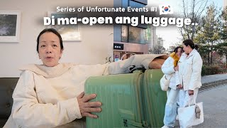 Korea Vlog: Walang ligo, di ma-open ang luggage!   | Mommy Haidee Vlogs