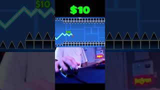 Geometry Dash: $1 OR $100,000 Challenge! #shorts