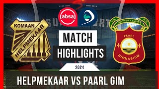 Wildeklawer 2024 (GAME 25): Paarl Gim vs Helpmekaar