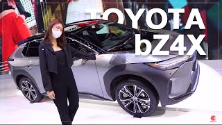 Toyota bZ4X ชัยรัชการพาดู ในงาน Motor Show 2022 รถยนต์ไฟฟ้ารุ่นแรกของ โตโยต้า !!