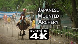 Kyoto Festival: Japanese Mounted Archery at Shimogamo Shrine (Yabusume Shinji) [4K]