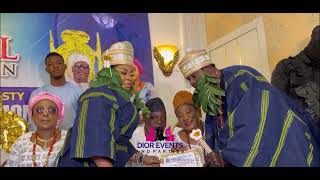 THE NEW KING OF IWAYA KINGDOM AND HIS PRETTY QUEEN WHILE WITH AKEWEJE AND YEYE AKEWEJE