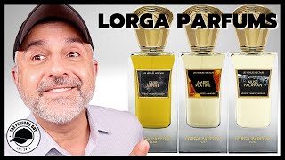 LORGA PARFUMS Fragrance Review | Ambre Platine, Musc Palawan, Cuir Affine