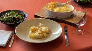 Kartoffelauflauf mit Raclette-Käse selber machen, einfach zu kochen - lecker zu essen Rezept