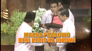 Makna Prabowo Beri Keris ke Jokowi | AKIM tvOne