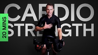20 Minute Indoor Cycling Workout | Cardio Strength