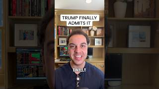 Trump Finally Admits It. #news #trump #funny #meme #comedy