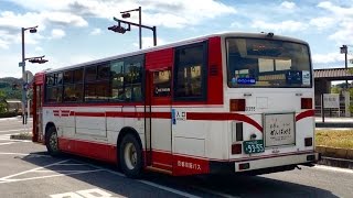 【京都京阪バス】日野ブルーリボン 車両の観察