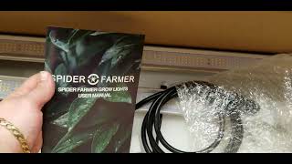 spider farmer  SE-5000 unboxing.