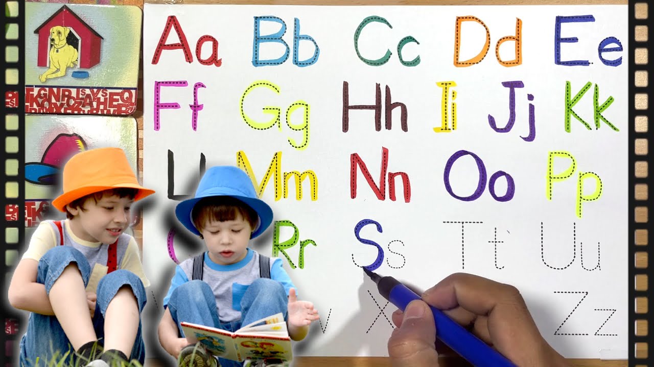 Alphabet Song For Kids | Abc Song | A B C D E F G | Learn Writing Abc ...