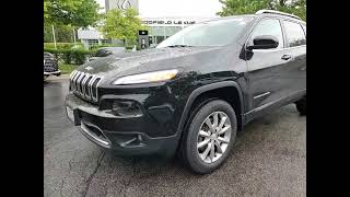 2018 Jeep Cherokee Limited Schaumburg IL 241012B