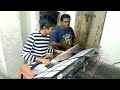 my student playing pads for విజయ గీతము మనసారా నేను song for classes contact 91 9848607687