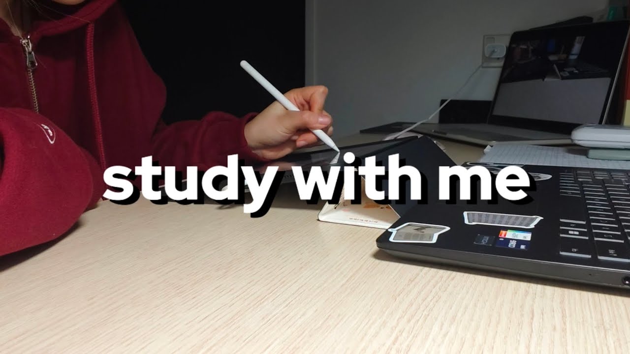 Study With Me 1 5hr No Bgm Youtube