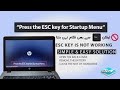 Press the ESC Key for Startup Menu | How to solve problem | Laptop repairing