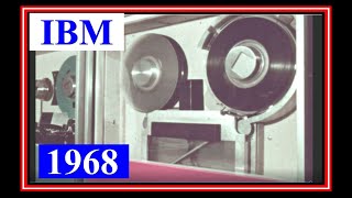 Computer History:  1968 IBM 2420 MAGNETIC TAPE DRIVE Intro Announcement (mainframe System 360)