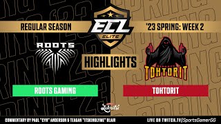 ECL Elite Spring '23 W2 HIGHLIGHTS | Roots Gaming vs. Tohtorit - NHL 23 EASHL 6s Gameplay