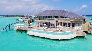 Largest overwater villa in the Maldives | $40,000 per night (full tour)