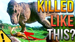 What REALLY HAPPENED to the TRICERATOPS in Jurassic Park ?