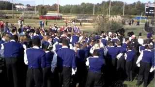 2012 4A Upper State Champs - Purple Regiment Break Formation and Celebrate