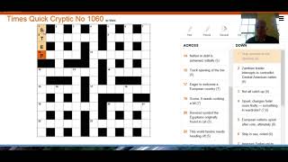 BEGINNER VIDEO: Two cryptic clues anyone can do