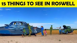 15 Things To See In ROSWELL, New Mexico / Things To Do In ROSWELL / Ultimate VLOG Guide 4Attractions