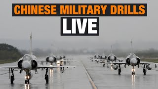 Chinese Military Drills LIVE | Taiwan's Hsinchu Military Airbase | News9