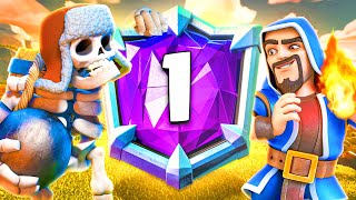 EL TOP 1 SOLO JUEGA ESTE MAZO EN CLASH ROYALE