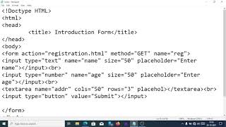 Forms in HTML - Class 7 Computer Science