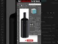 realistic 3d glass bottle on adobe illustrator shorts illustrator 3d illustratortutorial