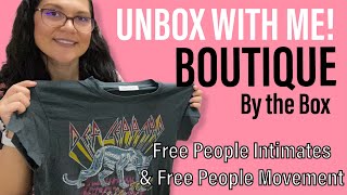 FREE PEOPLE Intimates & Loungewear - Boutique By the Box Unboxing Video