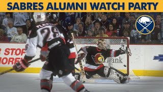 Buffalo Sabres Alumni Watch 1997 Eastern Conference Quarterfinals Together!