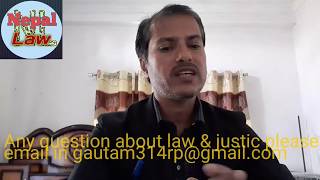 ज्येष्ठ नागरिक र नेपाल कानून/ Senior citizen act 2063/ Nepal Law/