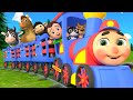 Train Choo Choo Song | Lalafun Nursery Rhymes & Kids Songs
